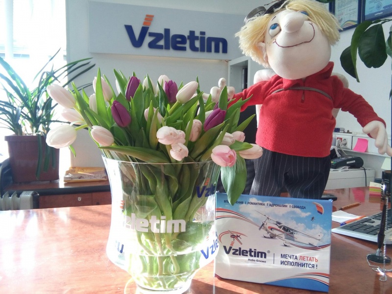  8 !    Vzletim